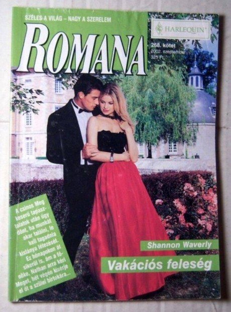 Romana 268. Vakcis Felesg (Shannon Waverly) 2002 (romantikus)