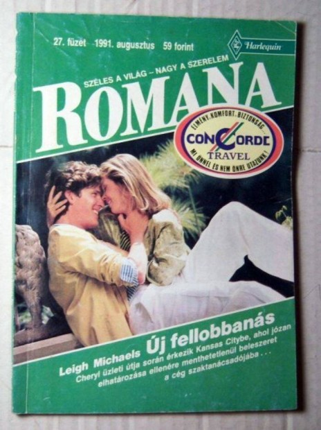 Romana 27. j Fellobbans (Leigh Michaels) 1991 (romantikus)