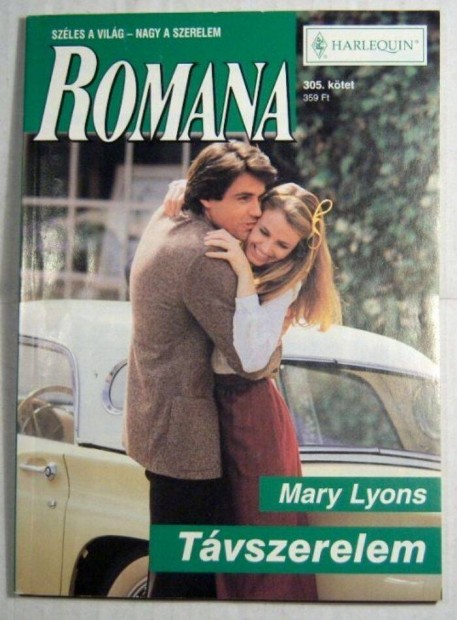 Romana 305. Tvszerelem (Mary Lyons) 2004 (2kp+tartalom)