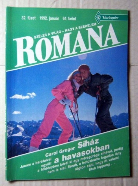 Romana 32. Shz a Havasokban (Carol Gregor) 1992 (romantikus)