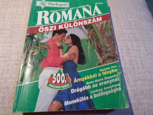 Romana 3 trt. 1994/5.szi kszm Natalie Fox rnykbl a , Romantikus