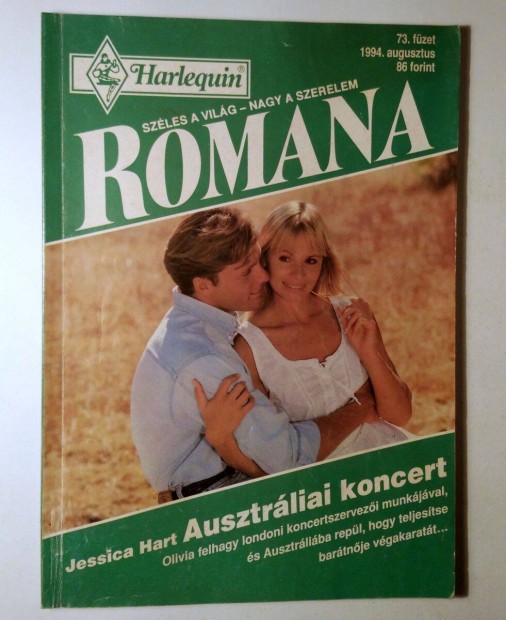 Romana 73. Ausztrliai Koncert (Jessica Hart) 1994 (6kp+tartalom)