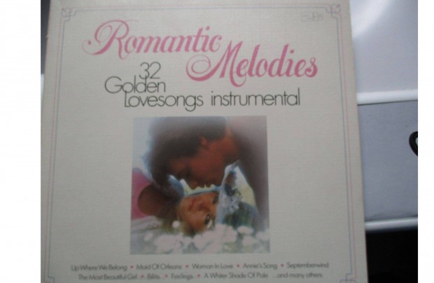 Romantic Melodies dupla hanglemez album elad