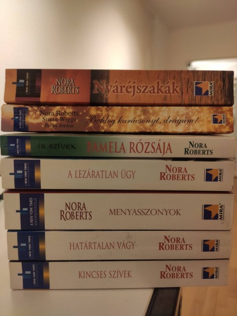 Romantikus regnyek Nora Roberts 7db egyben 