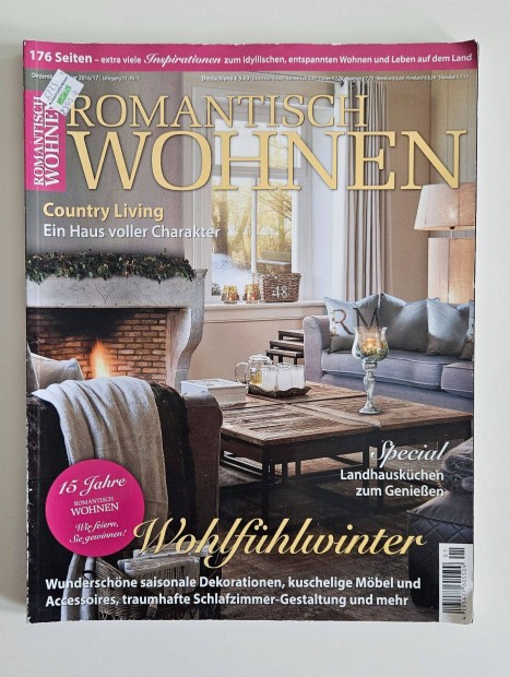 Romantisch Wohnen 2016/12 nmet nyelv lakberendezsi magazin