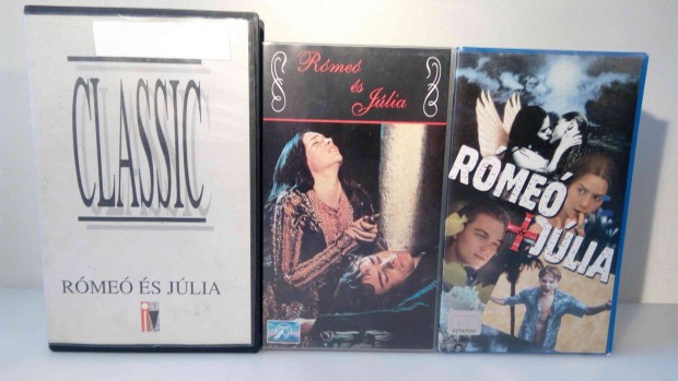 Rme s Jlia 1936-1968-1996-ig VHS Videokazetta Egyben