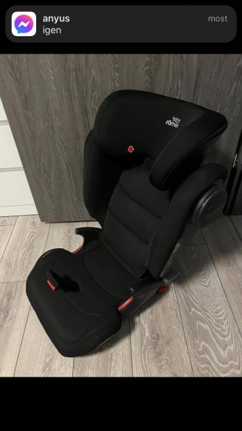 Römer Britax Kidfix III M gyerekülés 15-36 kg,fekete