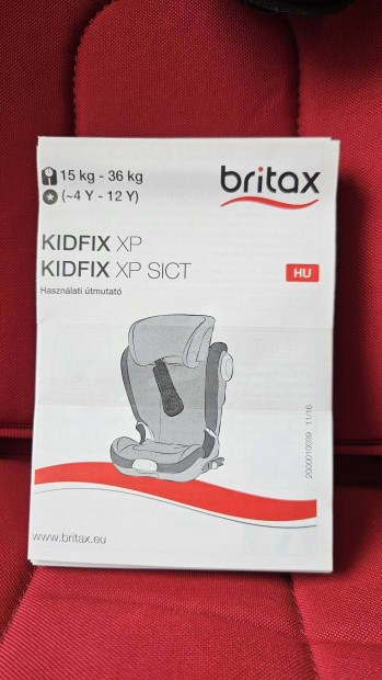 Rmer Britax Kidfix XP isofix 15-36kg gyerekls