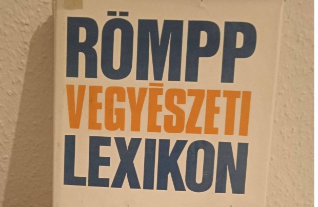 Rmpp Vegyszeti Lexikon 4 ktet 1984.kiads