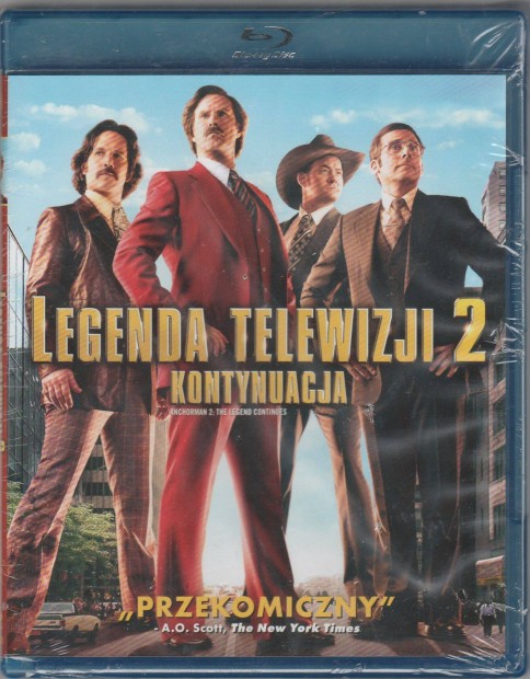 Ron Burgundy: A legenda folytatdik Blu-Ray