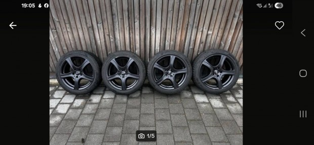 Ronal 5x112 R18 alufelnifelnik Nokian 235/45 R18 téligumikal