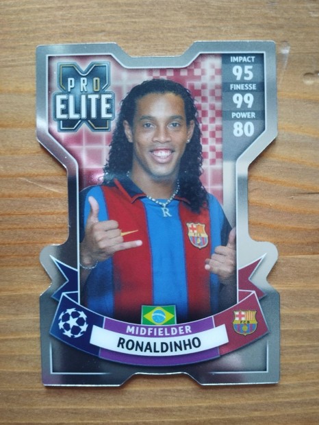 Ronaldinho (Barcelona) Chrome X Pajzs BL Extra 2023 krtya