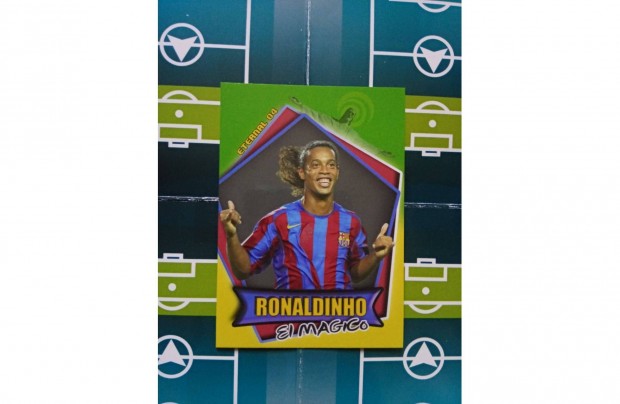Ronaldinho (FC Barcelona) focis szurkoli krtya