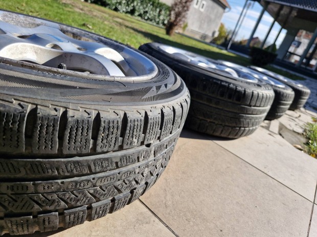 Rondell 15" Alufelni Szett 4x100 ET35 - Téli Gumival