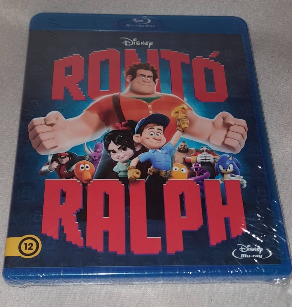 Ront Ralph Bontatlan Magyar Kiads s Magyar Szinkronos Blu-ray 
