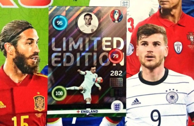 Rooney (Anglia) Euro 2016 Adrenalyn limited krtya