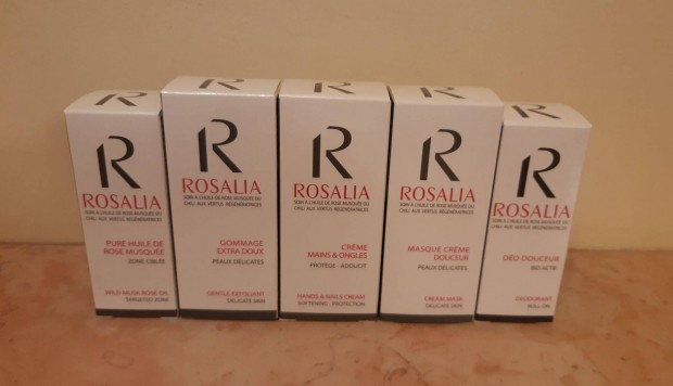 Rosalia bio(5dbos)szett:csipkebogy olaj+arctisztt+deo+maszk+kzkrm