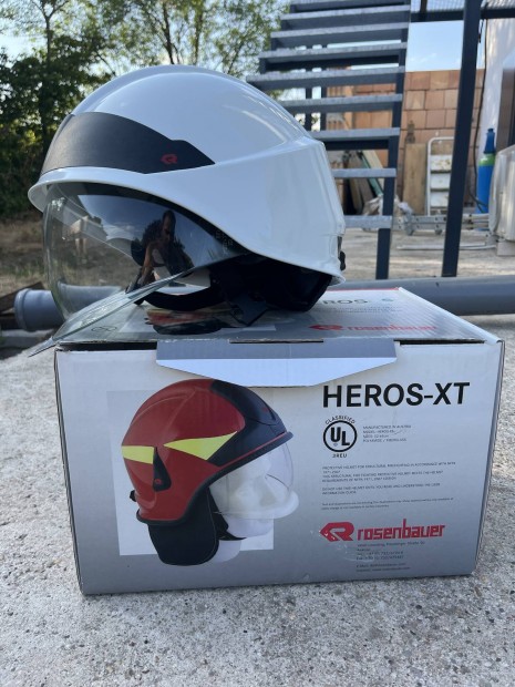 Rosenbauer Heros-XT tűzoltó sisak védősisak felszerelés