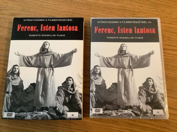 Rossellini - Ferenc, Isten lantosa DVD Slipcase Bontatlan