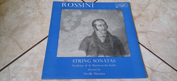 Rossini Marriner bakelit hanglemez vinyl 