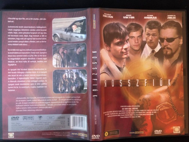 Rosszfik (ritkasg, Stohl Andrs, Ganxsta Zolee) DVD