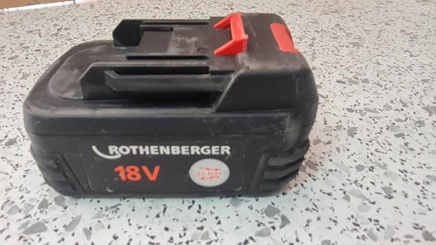 Rothenberger 18V 3Ah akkumultor