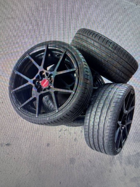 Rotiform Kps 8,5X20 ET45 5x112 66,5 fekete garnitra elad!!