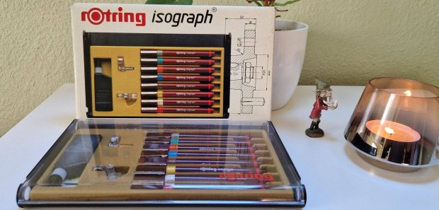 Rotring isograph tustoll kszlet 8 db-os