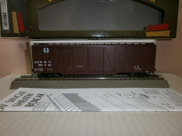 Roundhouse 84414 - Usa "Box Car" teher kocsi - H0