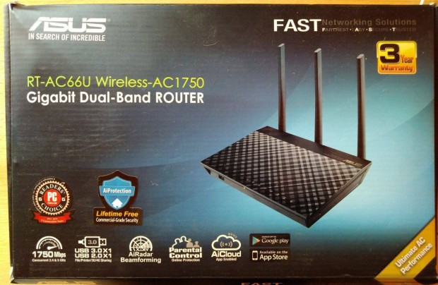 Router - Asus RT-AC66U_B1 Dual-band Gigabit Router