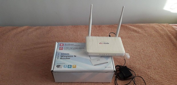 Router - DS-Link DS-WR300N, gyári csomagolásban eladó