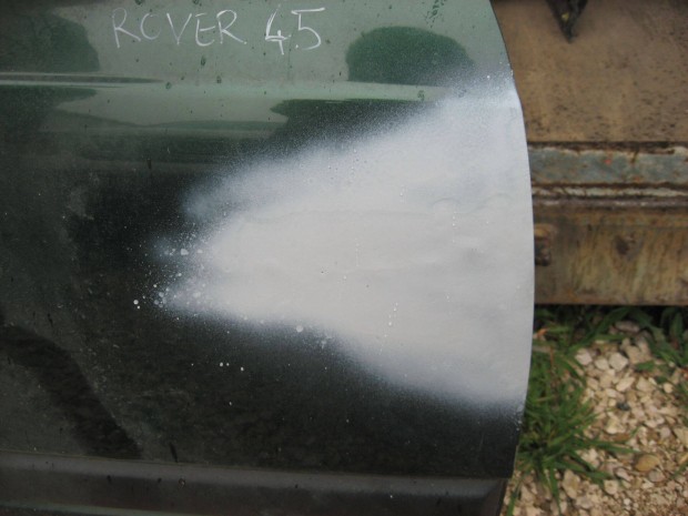 Rover 45 jobb els ajt az ajt kpeken lthat mdon javtva van, kas
