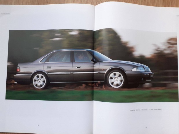 Rover 800 prospektus - 1996, angol nyelv