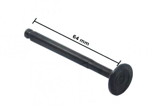 Rövid kipufogószelep, 64 mm, 50 köbcentis Kínai robogó / GY6