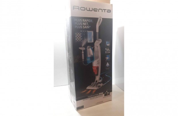 Rowenta Clean & Steam Multi gőztisztító, takarítógép sok tartozékkal