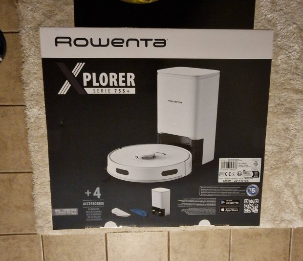 Rowenta x-plorer s75s+ ngy az egyben robotporszv