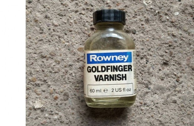 Rowney Goldfinger Varnish 60 ml Folykony Goldfinger lakk Debrecenben