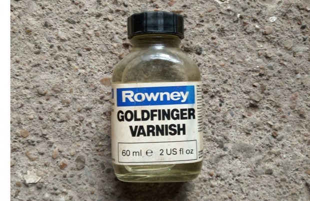 Rowney Goldfinger Varnish 60 ml Folykony Goldfinger lakk Debrecenben