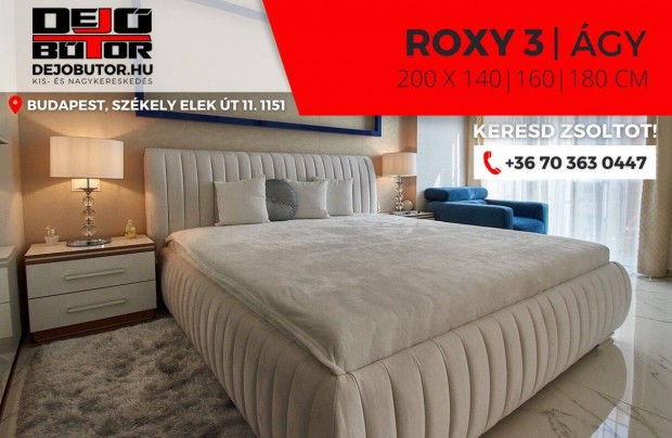 Roxy 3 luxus franciagy 140x200 cm bett + gynemtart + keret bzs