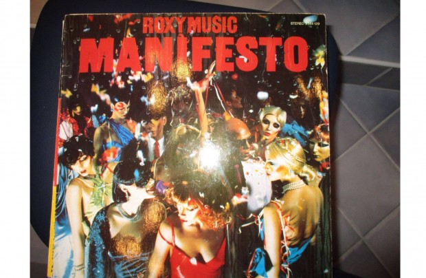 Roxy Musik Manifesto bakelit vinyl hanglemez elad