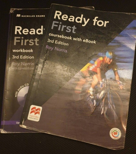 Roy Norris - Ready for First Workbook with CD, Coursebook with Ebook