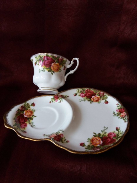 Royal Albert Old Country Rose angol porceln tes szett!