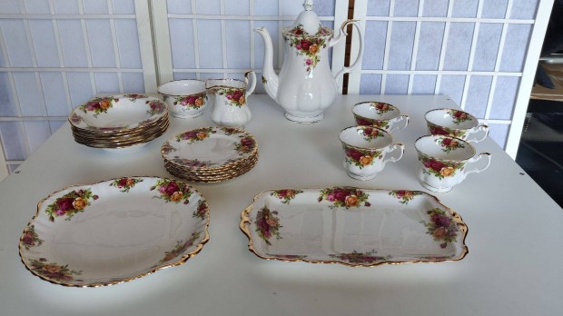 Royal Albert old country roses kszlet tes kvs