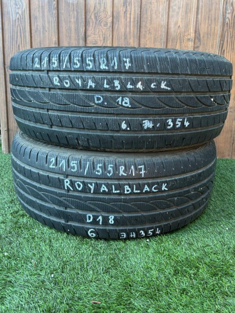 Royal Black 215/55 R17 6mm 2018-as Tli Gumiabroncs 2db #354