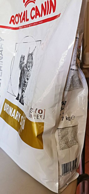 Royal Canin Feline Urinary S/O 7kg zsákból 1,8 kg eladó