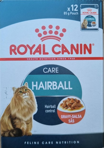 Royal Canin Hairball nedves tasakos macskatp 12x85g