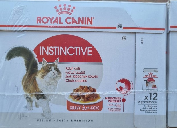 Royal Canin Instinctive nedves tasakos macskatp 12x85g