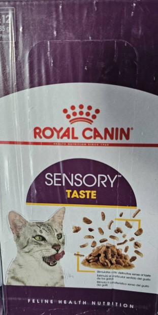 Royal Canin Sensory Taste nedves tasakos macskatp 12x85g