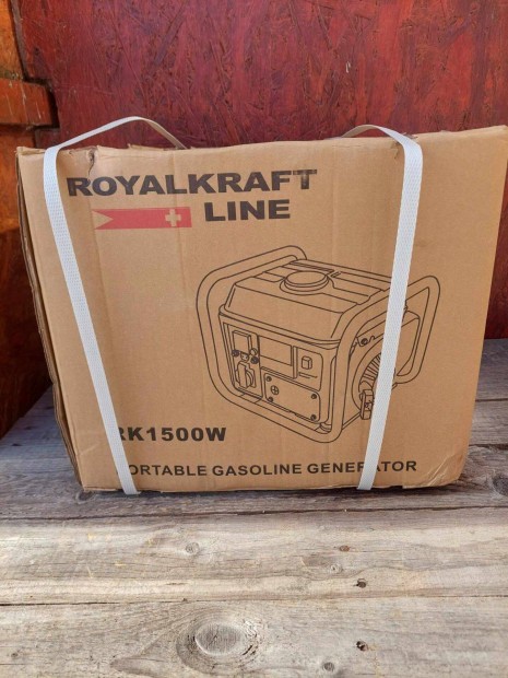 Royalkraft RK1500W benzinmotoros aggregtor