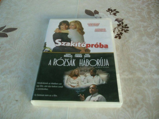 Rzsk hborja/Szaktprba ritka twinpack Michael douglas dvd